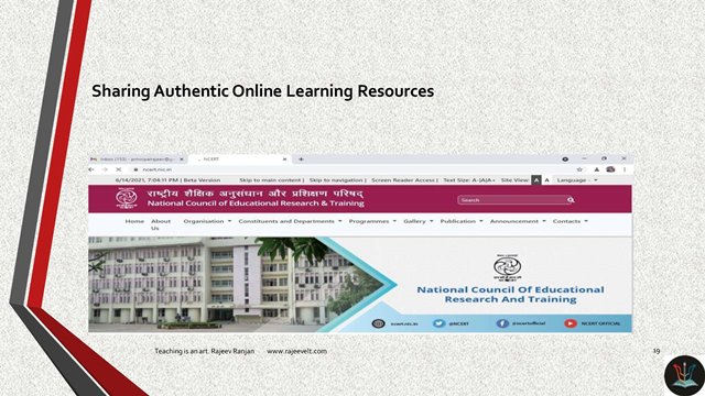Online Learning Resource Sharing with Students-Rajeevelt