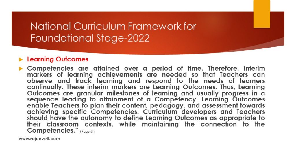 National-Curriculum-Framework-for-Learning outcome Foundational-Stage-2022-rajeevelt