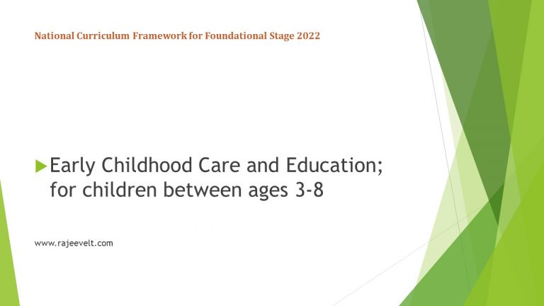 Highlights of National Curriculum Framework-NCF-2022 – School Education ...