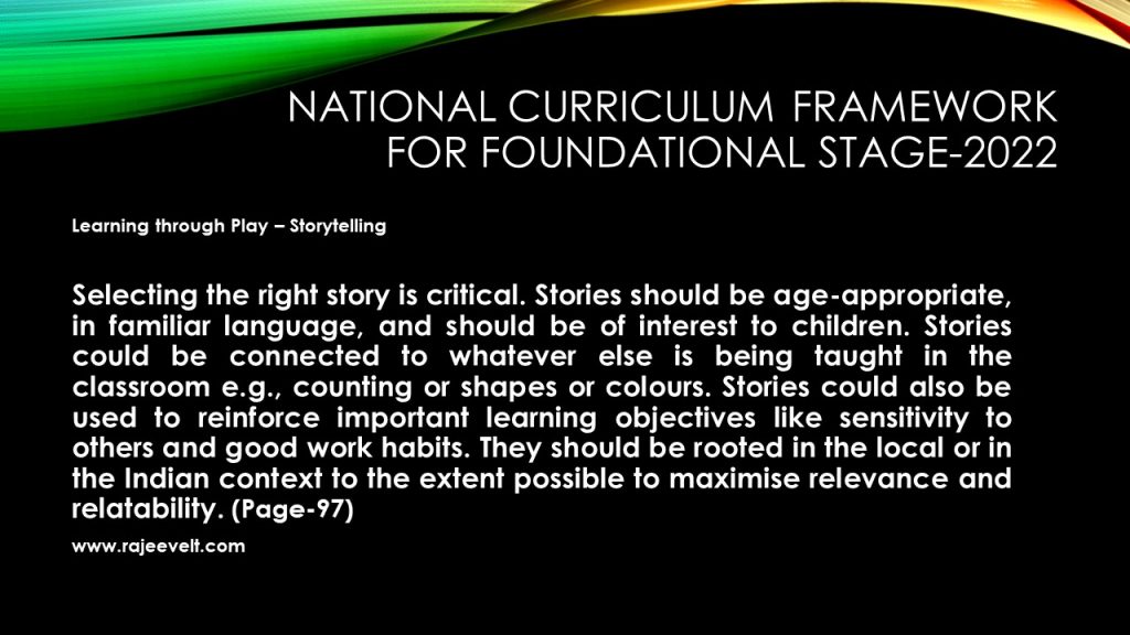 Storytelling-telling-story-National-Curriculum-Framework-for-Foundational-Stage-2022