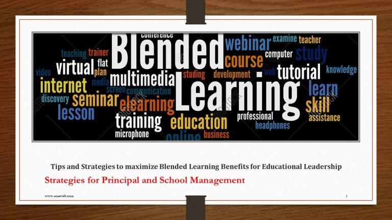 Tips and Strategies to maximize Blended Learning Benefits for ...