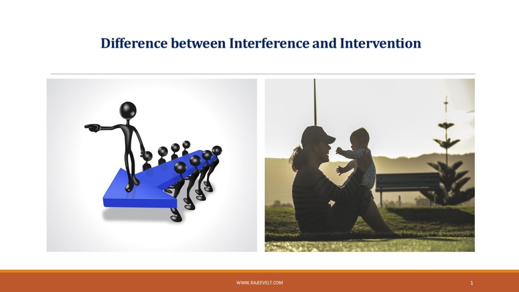 Difference between Interference and Intervention