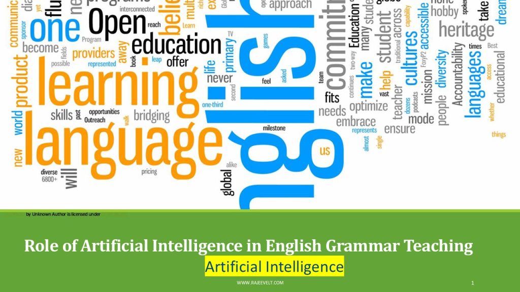 Role of Artificial Intelligence in English Grammar Teaching