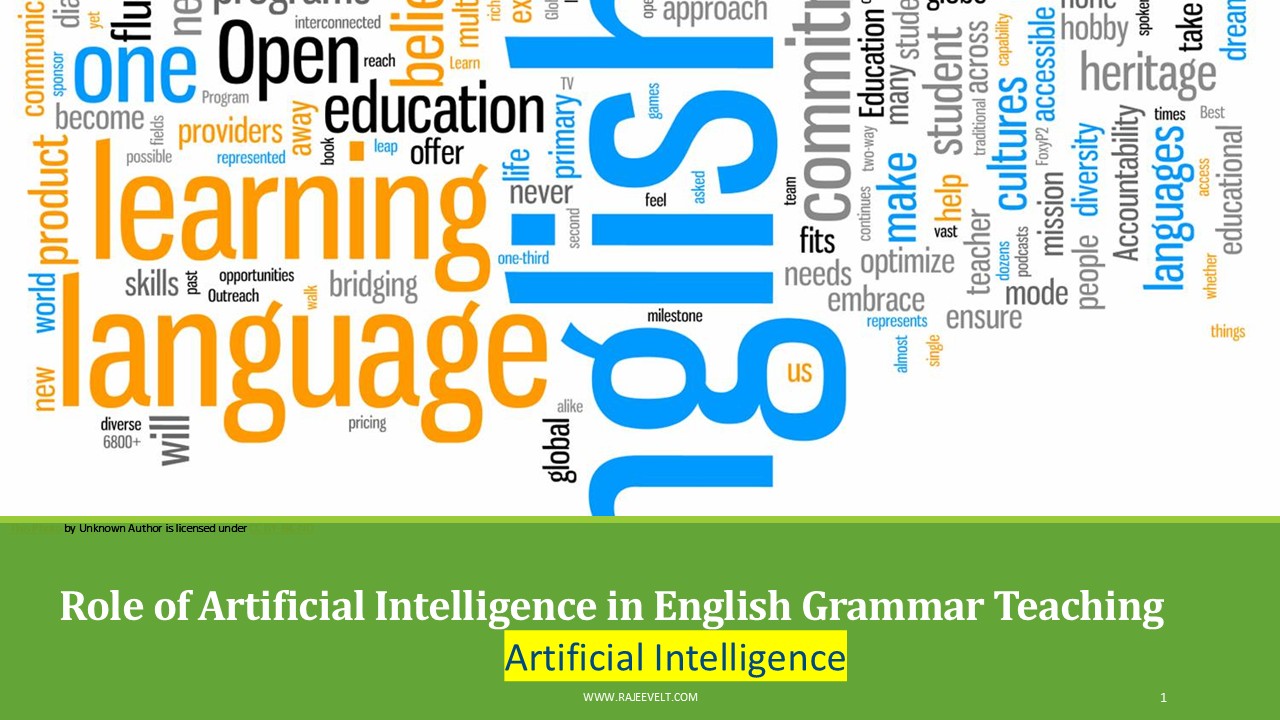 Role of Artificial Intelligence in English Grammar Teaching