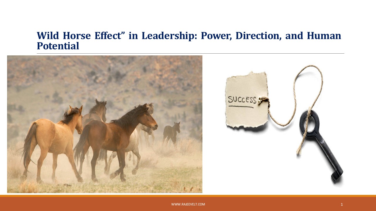 Wild Horse Effect” in Leadership: Power, Direction, and Human Potential