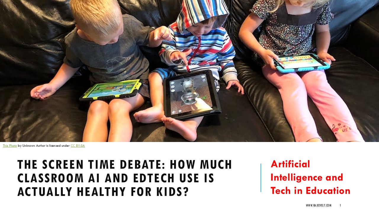 The Screen Time Debate: How Much Classroom AI and EdTech Use Is Actually Healthy for Kids?